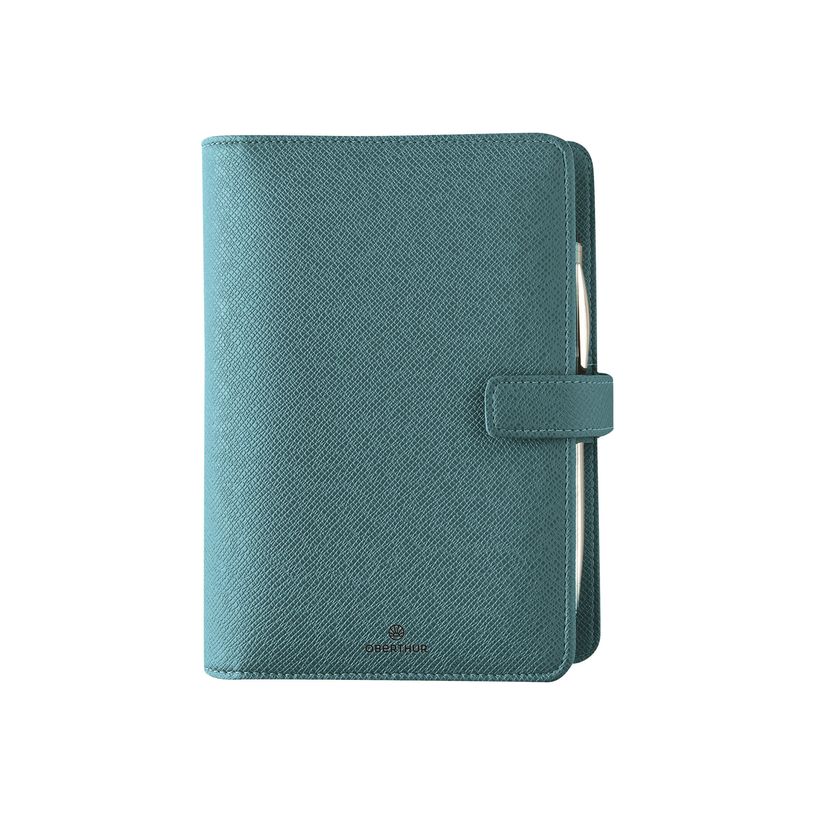 3664447061283-Oberthur Salisbury 17 - Organiseur - semainier - 100 x 170 mm - turquoise-P_79408824_1-0