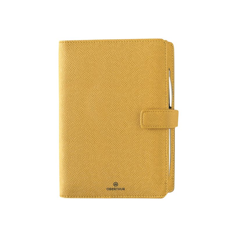 3664447061290-Oberthur Salisbury 17 - Organiseur - semainier - 100 x 170 mm - safran-P_79408826_1-0