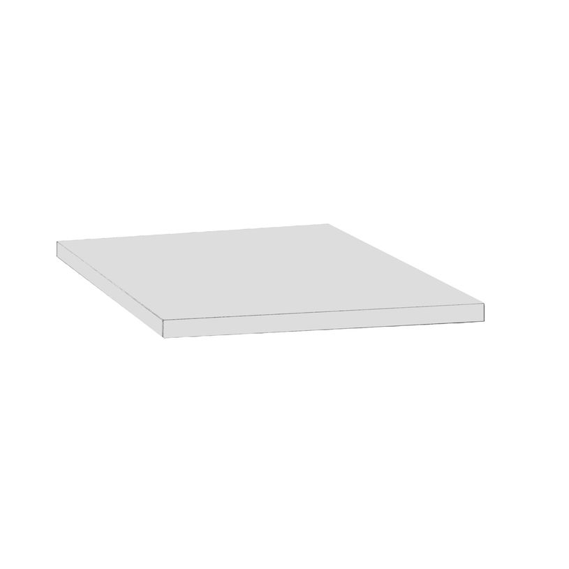 0400794088602-Caisson bout de bureau SUNDAY blanc + top L42 cm gris - P 60 cm - 3 tiroirs - Gris-P_79408860_2-1