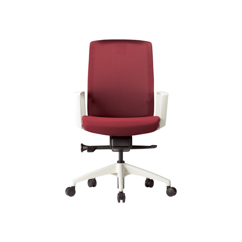 3700339878260-Paire d'accoudoirs fixes pour siège CHARLIE - en forme d'anneau - blanc-P_79408875_1-0