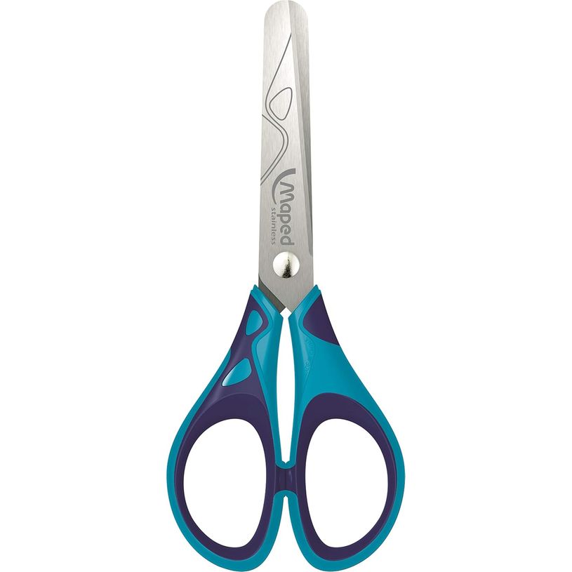 3154144640121-Tijeras escolares Maped Essentials Soft 13 cm - Colores surtidos--0
