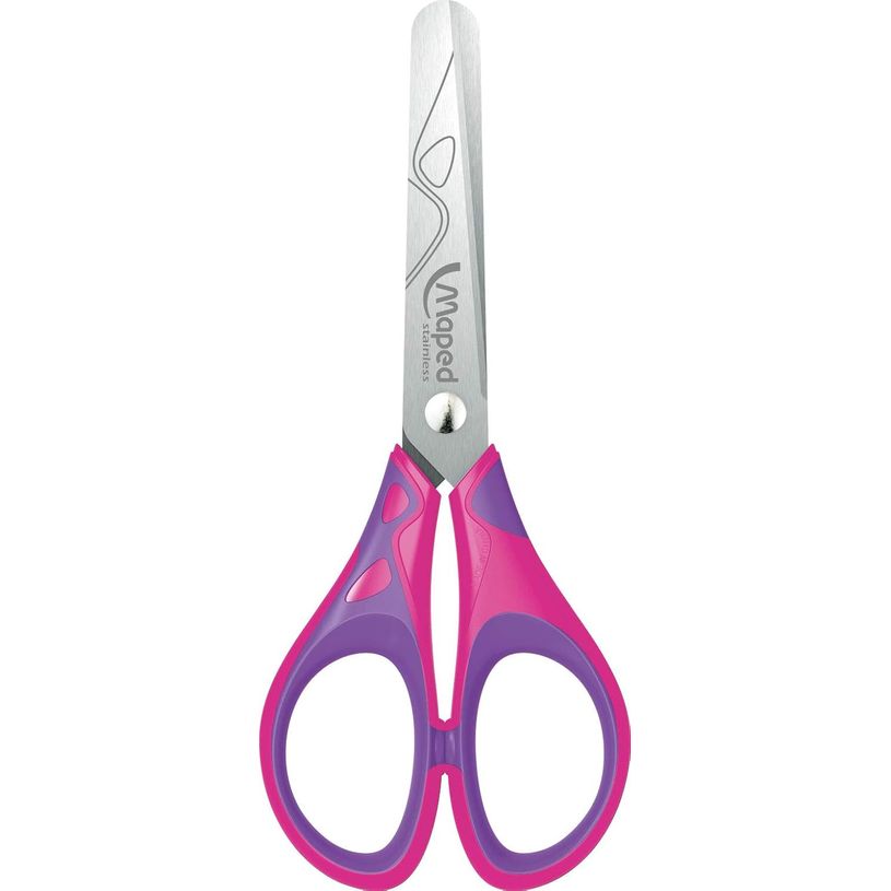 3154144640121-Tijeras escolares Maped Essentials Soft 13 cm - Colores surtidos--1