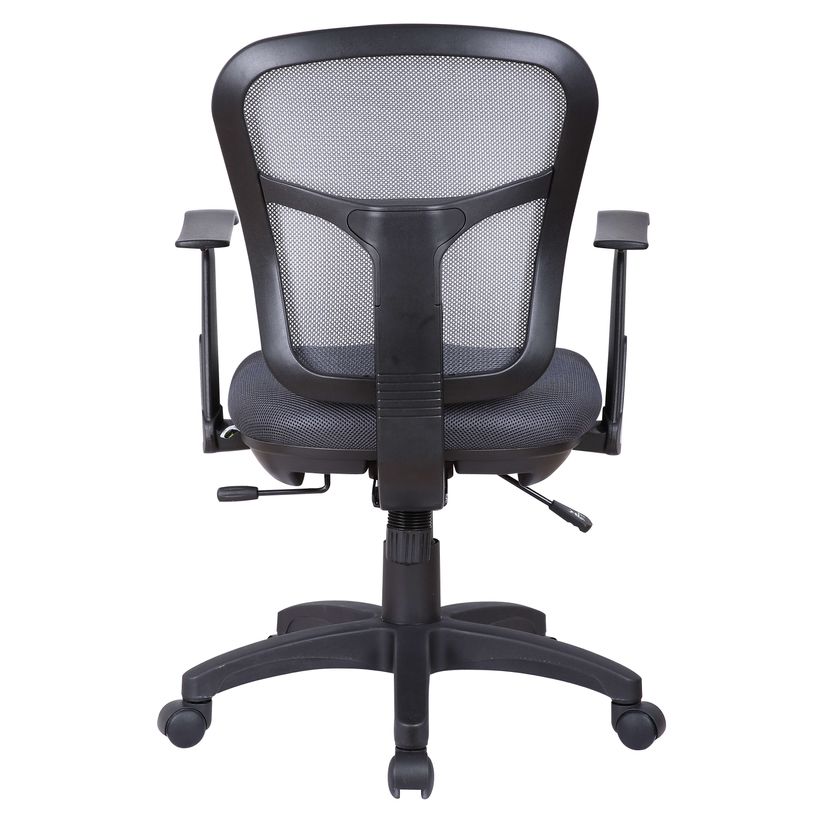 3760185027557-Fauteuil de bureau PHOENIX - accoudoirs fixes - Gris-P_79408940_5-4