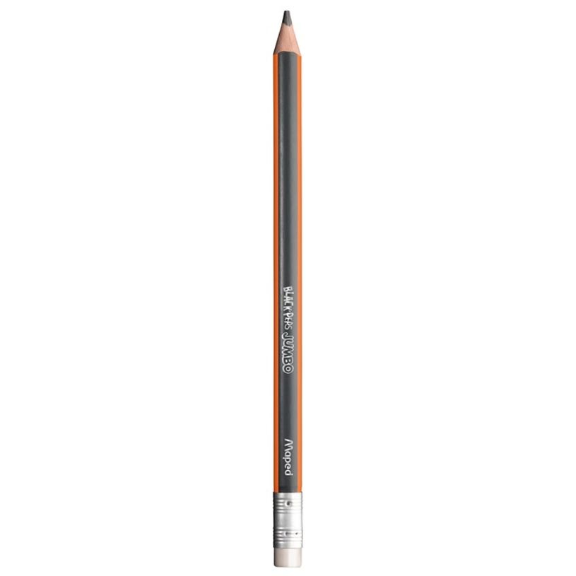 3154148547211-Maped Black'Peps Jumbo - Crayon à papier triangulaire - HB - embout gomme-P_79409017_1-0