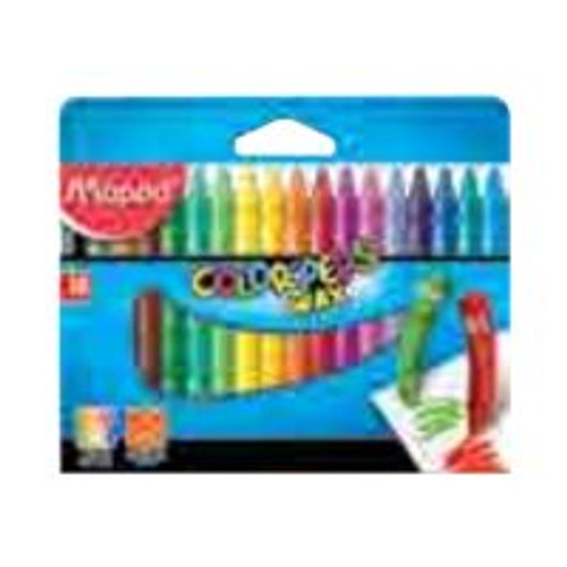 Maped Color'Peps Wax Crayons A Pack Of 24pcs - Charlie's