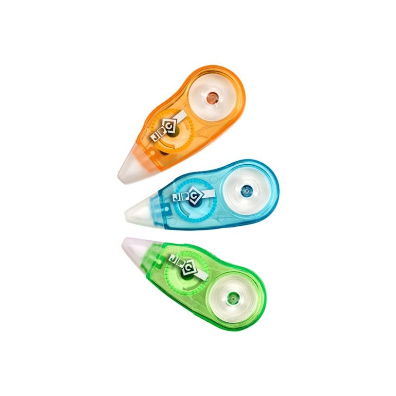 3457703493887-Wonday - 3 mini rollers de correction - 5 mm x 4 m - assortiment - bleu, vert, orange-P_79409073_1-0