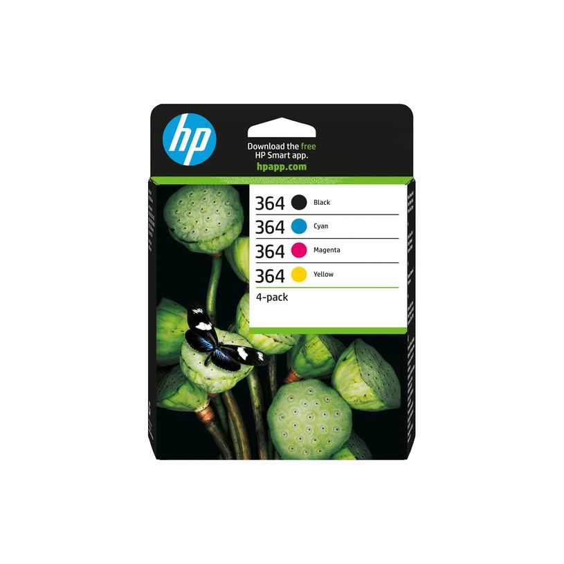 0889894419408-HP 364 Pack de 4 - noir et 3 couleurs - cartouche d'encre originale (N9J73AE)-P_79409110_46-32