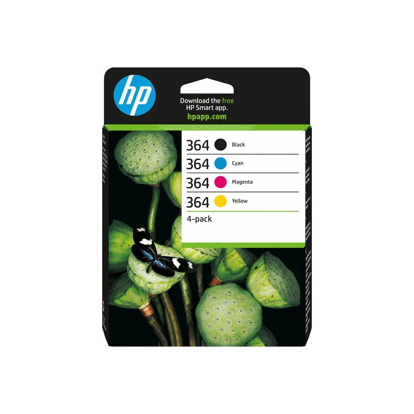 0889894419408-HP 364 Pack de 4 - noir et 3 couleurs - cartouche d'encre originale (N9J73AE)-P_79409110_9-12