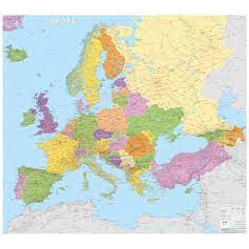 9782758534891-Carte Europe Platifiée - 100 x 110 cm (70047)-P_79409156_1-0