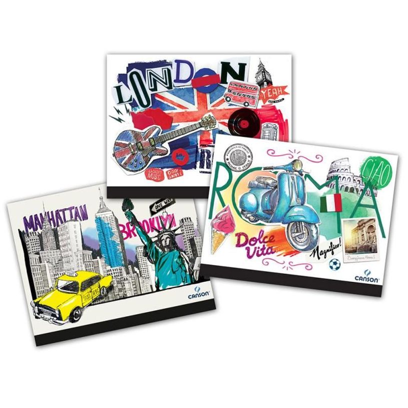 3148950109750-Canson Fantaisie - Carton à dessin - 32 x 45 cm - différents modèles disponibles--0