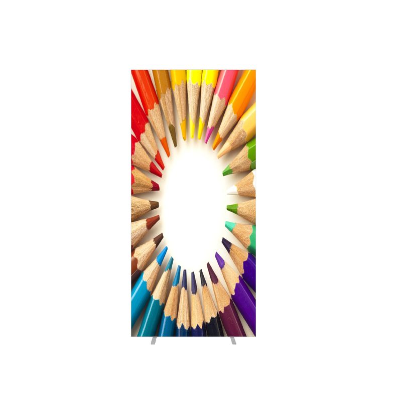 3660141945133-Cloison de séparation EASYSCREEN - L94 x H174 cm - crayons-P_79409462_1-0