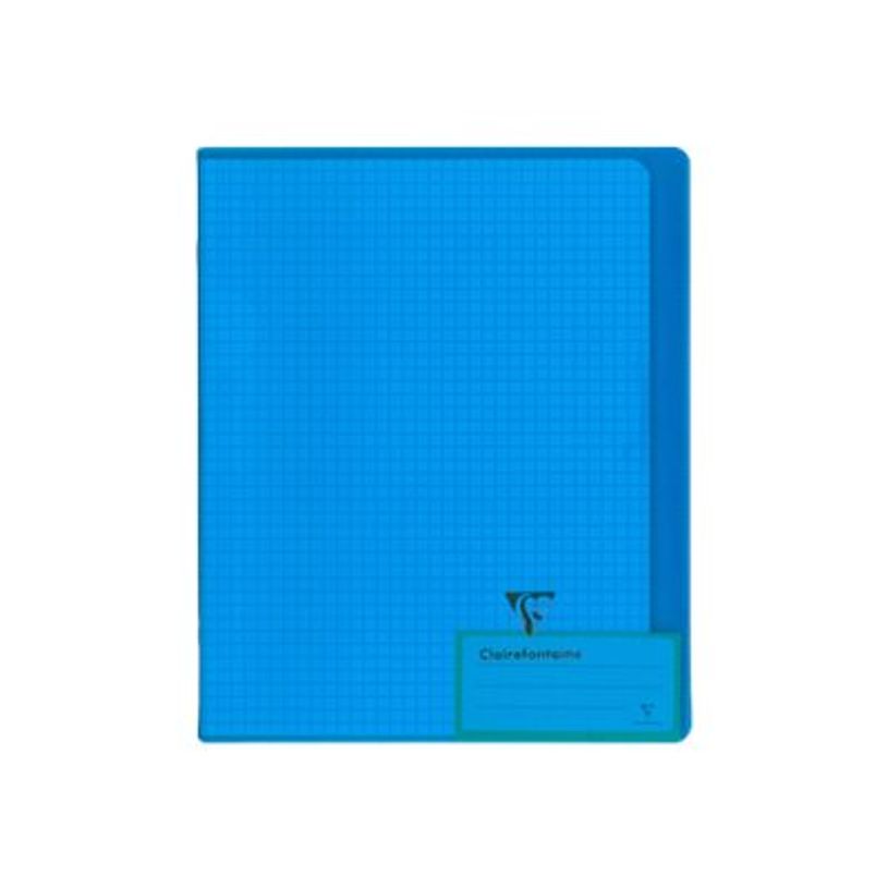 3037929516012-Clairefontaine Koverbook - Cahier polypro 17 x 22 cm - 96 pages - petits carreaux (5x5 mm) - disponib-P_79409488_1-0