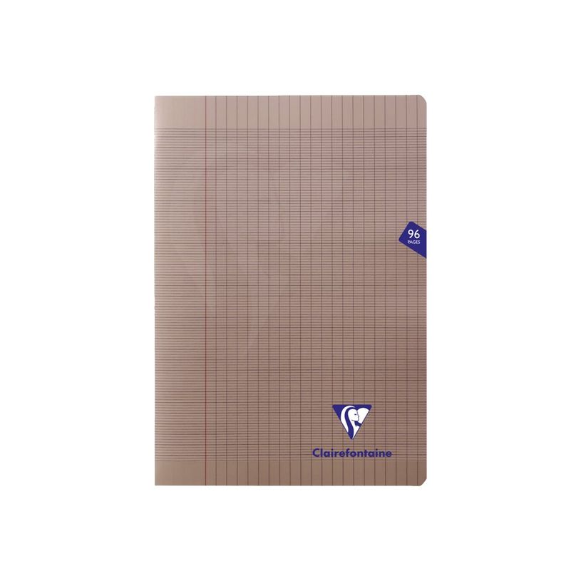 3329683631613-Clairefontaine Mimesys - Cahier polypro A4 (21x29,7 cm) - 96 pages - grands carreaux (Seyes-P_79409505_1-0