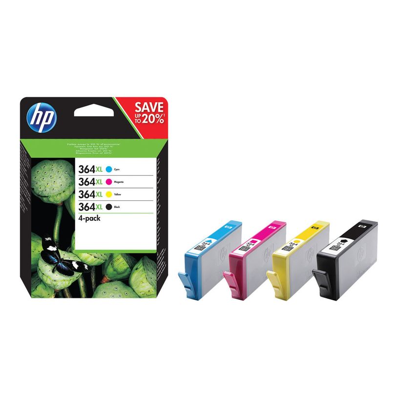 889894419415-HP 364XL - Pack de 4 - noir et 3 couleurs - cartouche d'encre originale (N9J74AE)-P_79409520_10-7