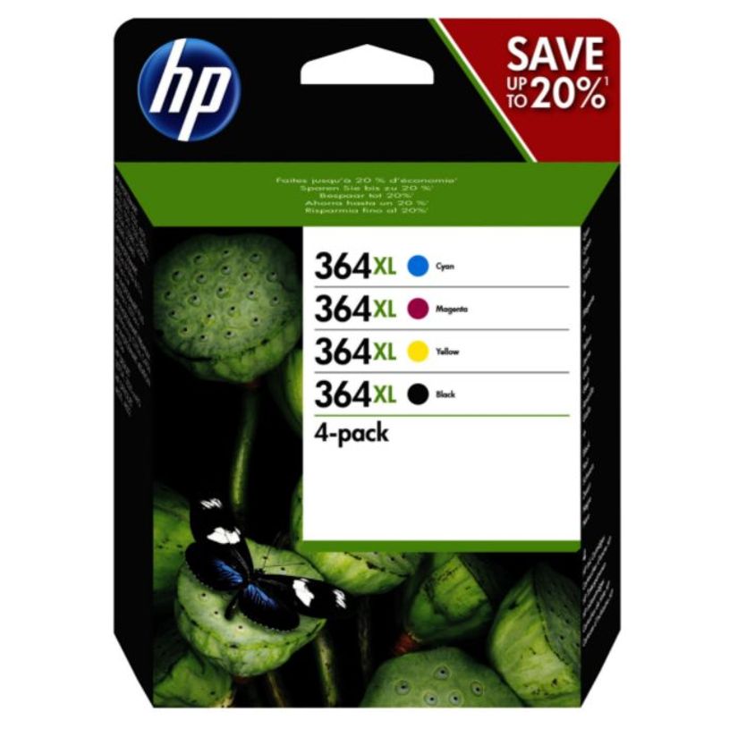 889894419415-HP 364XL - Pack de 4 - noir et 3 couleurs - cartouche d'encre originale (N9J74AE)-P_79409520_3-0