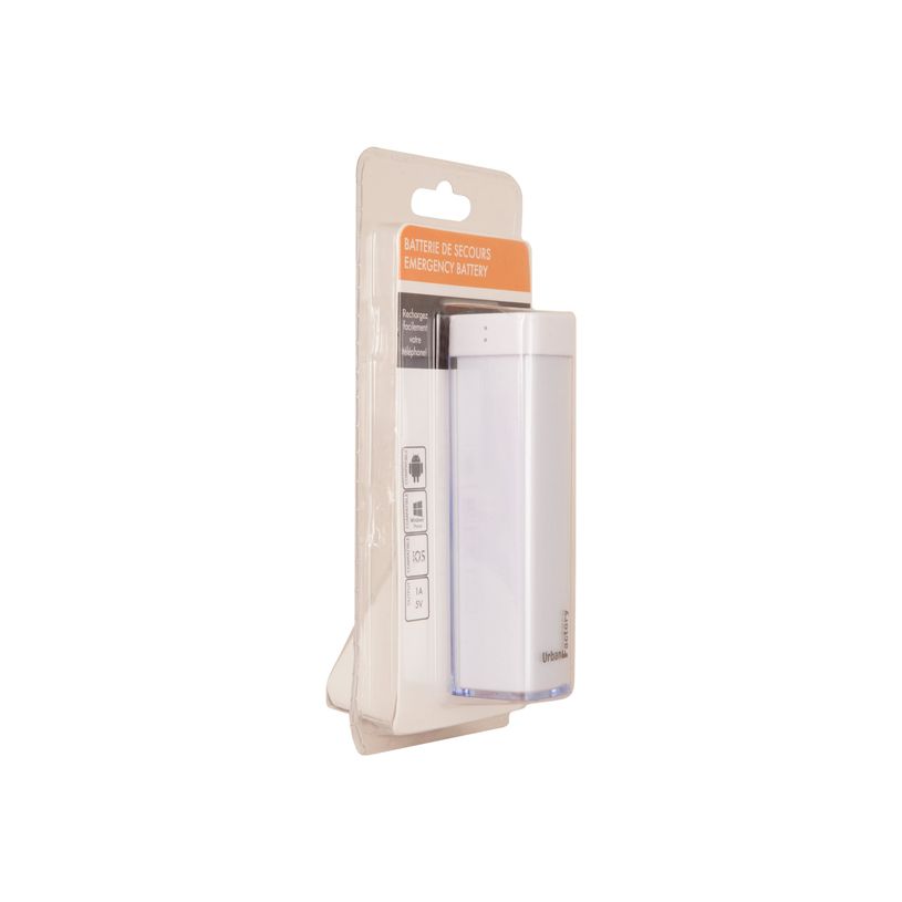 3760170852638-Urban Factory Power Bank Easy 2000mAh White - banque d'alimentation-P_79409543_6-5