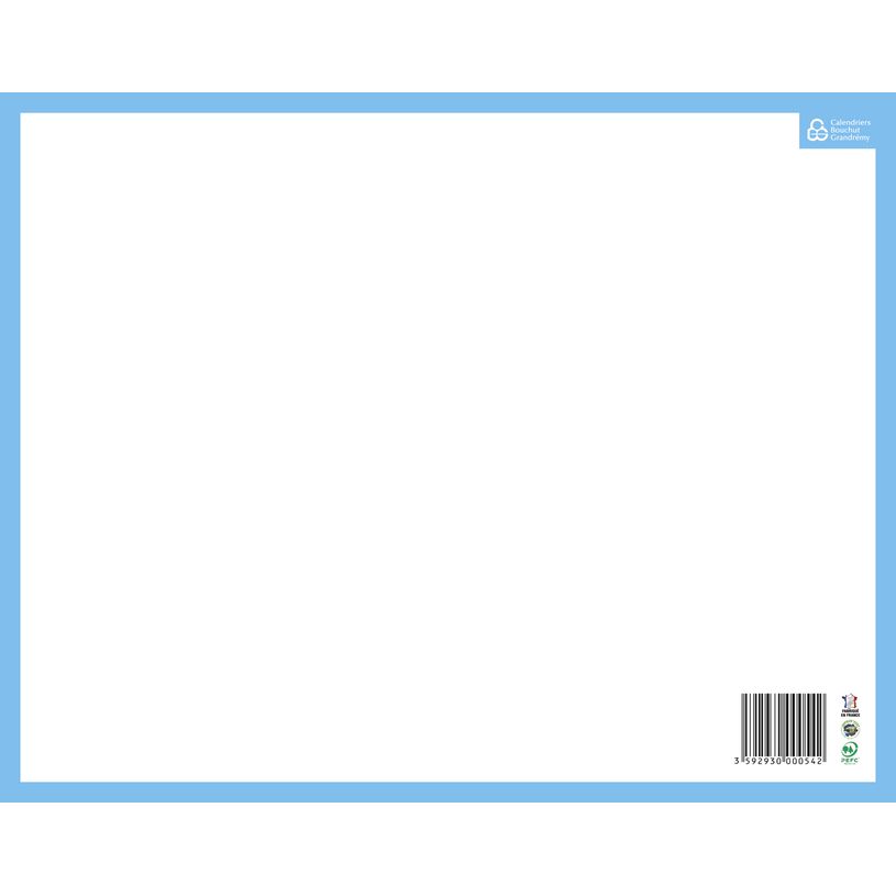 3592930000542-Ardoise Quadrillage Seyes - 21 x 26,5 cm - Bouchut--2