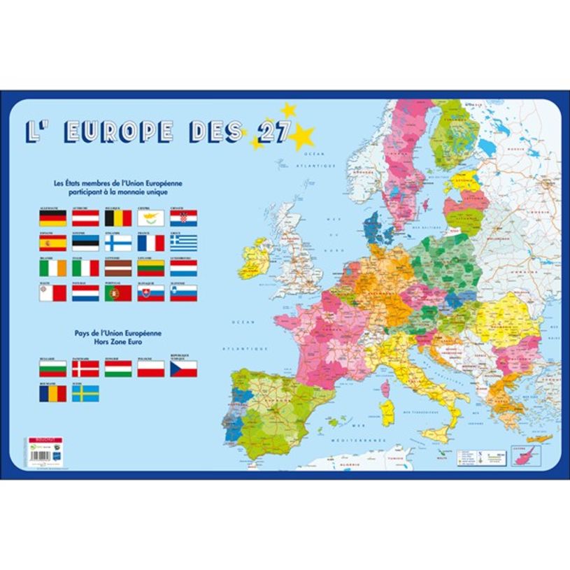 3592930009828-Bouchut - Poster pédagogique effaçable - 52 x 76 cm - Europe-P_79409655_1-0