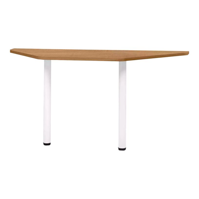 3483600722669-Extension demi-lune pour bureau YES ! - Pieds blancs - Merisier-P_79409724_1-0