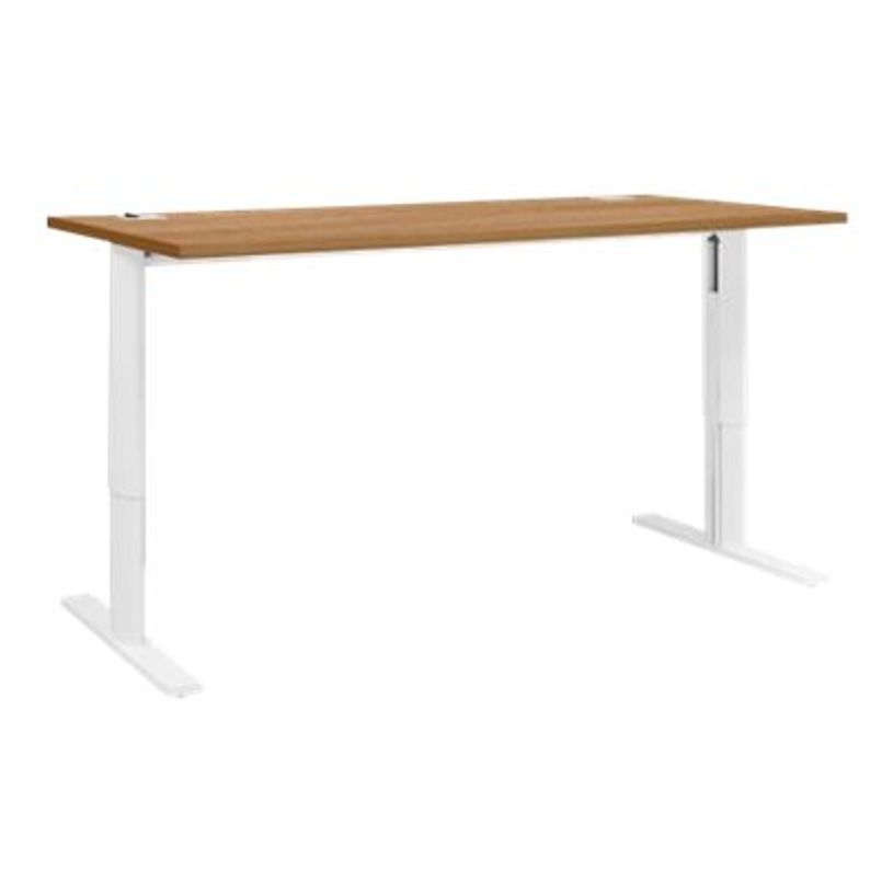 3483600722324-Bureau électrique réglable YES ! - 180 cm - Blanc-P_79409749_1-0