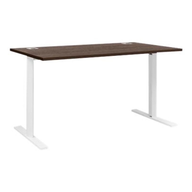 2012349337509-Bureau - YES ! - 120 cm - pieds fixes blancs - Chêne royal-P_79409752_1-0