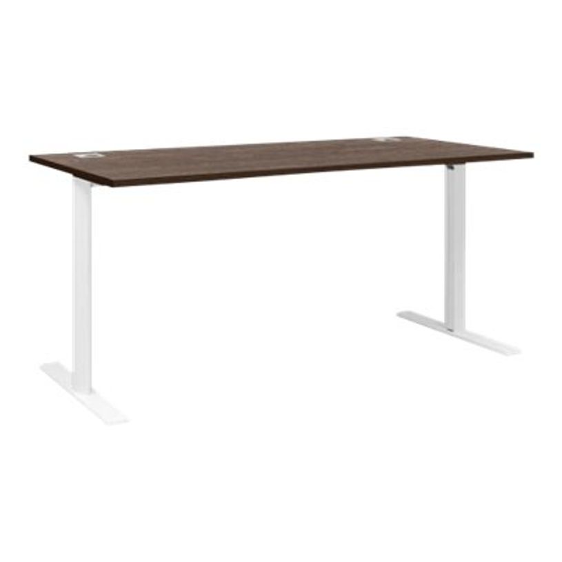 2012349337608-Bureau - YES ! - 160 cm - pieds fixes blancs - Chêne royal-P_79409756_1-0