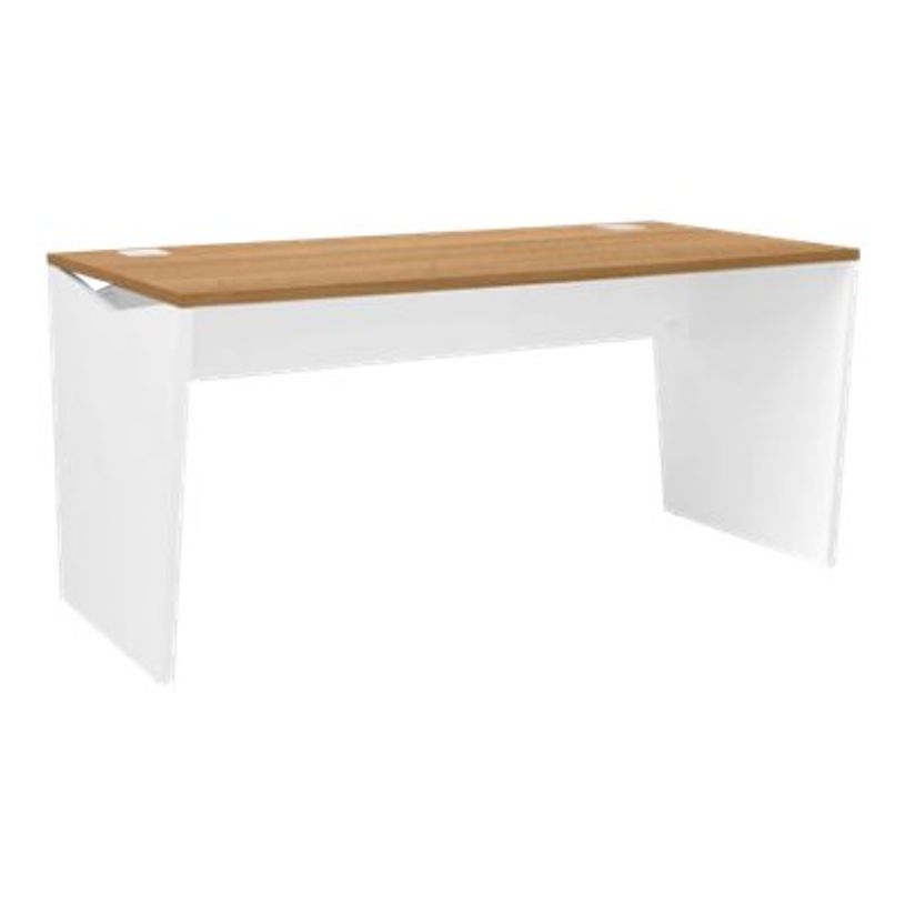 3483600722171-Bureau YES ! - 120 cm - Pieds panneaux - Merisier-P_79409761_1-0