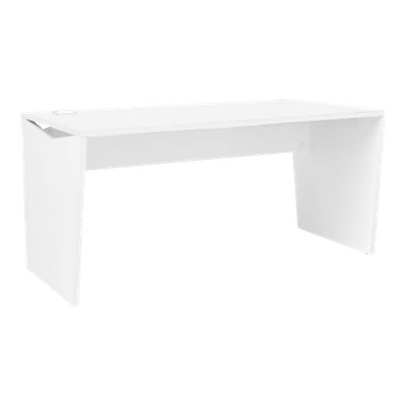 3483600713032-Bureau YES ! - 120 cm - Pieds métal fixes - Chêne-P_79409809_1-0