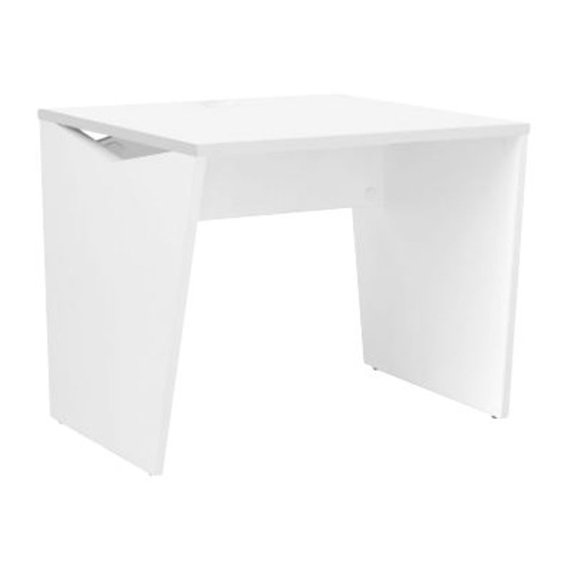3483600713230-Bureau YES ! - 140 cm - Pieds panneaux - Blanc-P_79409810_1-0