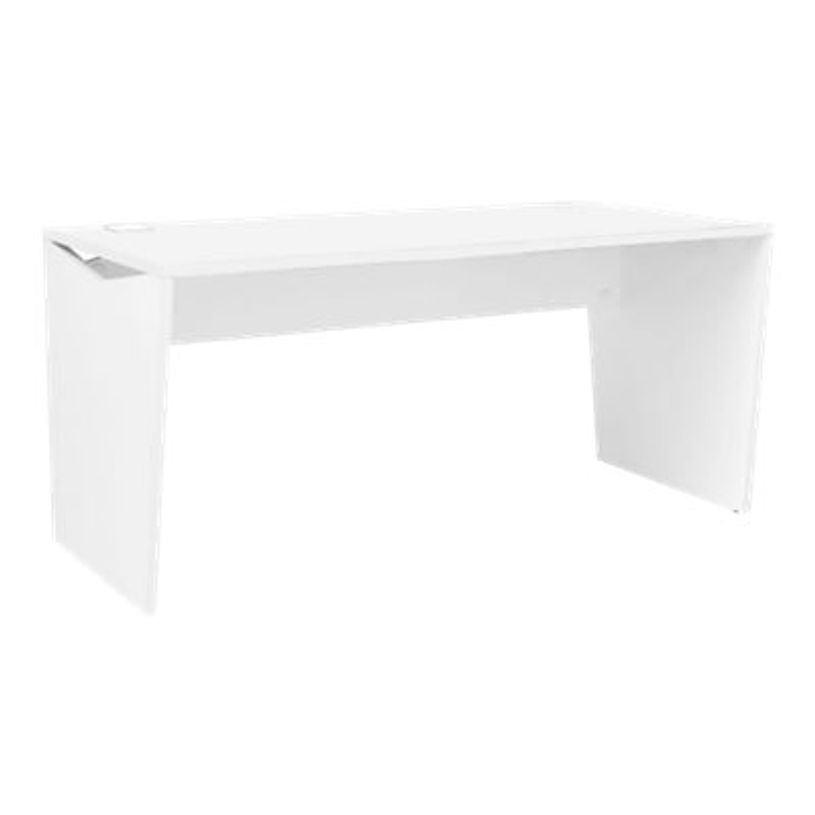 3483600713247-Bureau YES ! - 120 cm - Pieds panneaux - Blanc-P_79409811_1-0