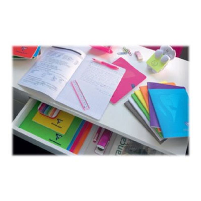 3329683031628-Clairefontaine Mimesys - Cahier polypro A4 (21x29,7 cm) - 96 pages - petits carreaux (5x5 mm) - disponib-P_79409960_5-4