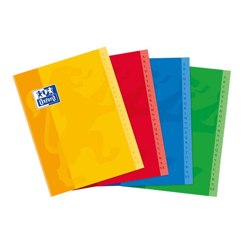 3020123874040-Oxford - Répertoire 17 x 22 cm - 192 pages - petits carreaux (5x5 mm) - disponible dans -P_79409984_12-10