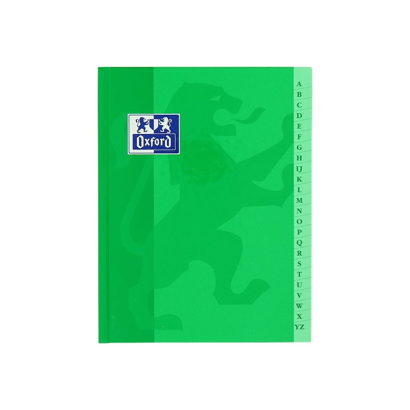 3020123874040-Oxford - Répertoire 17 x 22 cm - 192 pages - petits carreaux (5x5 mm) - disponible dans di-P_79409984_4-2