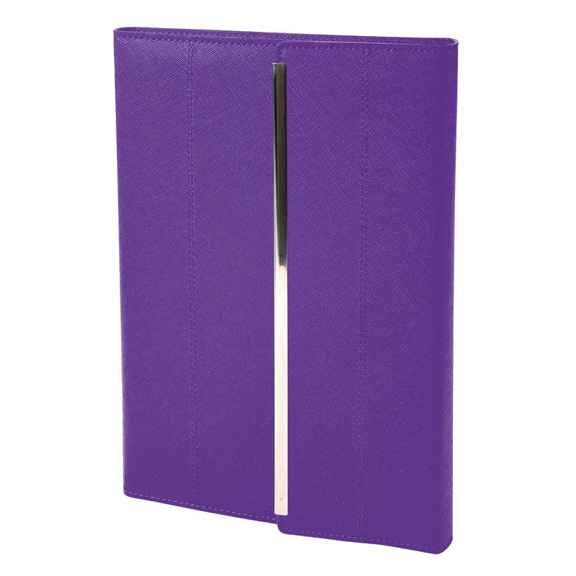 3371010380695-Agenda Vénézia avec répertoire - 1 semaine sur 2 pages - 9 x 12,5 cm - violet - Quo Vadi-P_79410332_1-0