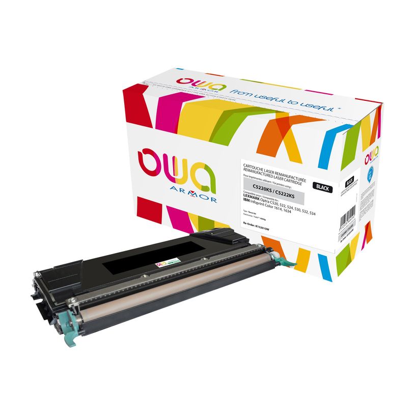 3112539604592-Cartouche laser remanufacturée Lexmark C5220 - noir - Owa-P_79410631_1-0