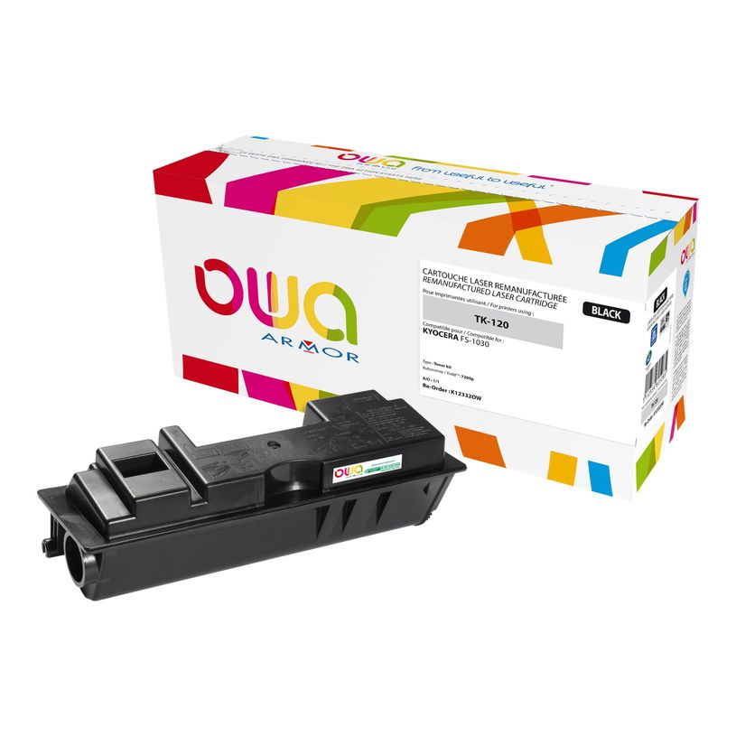 3112539605285-Cartouche laser remanufacturée Kyocera TK-120 - noir - Owa-P_79410683_1-0