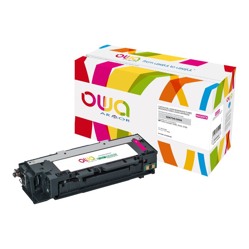 3112539605940-HP 309A - remanufacturé OWA K12087OW - Magenta - cartouche laser-P_79410721_1-0