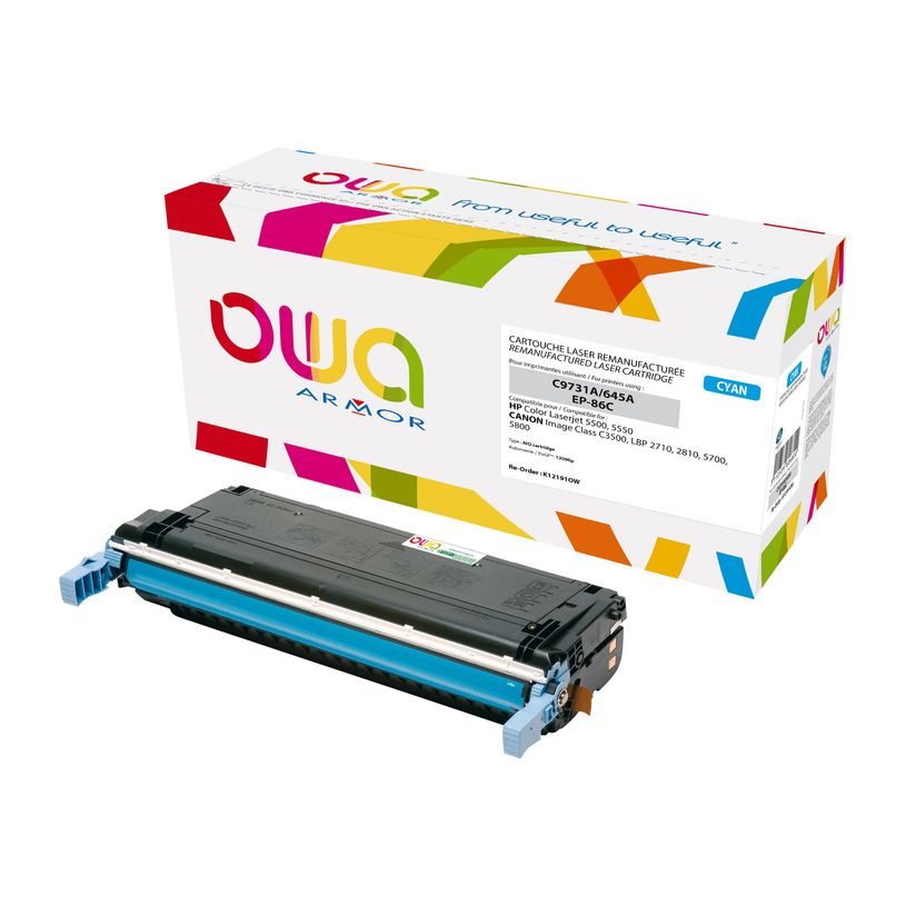 3112539606800-Cartouche laser remanufacturée HP 645A - cyan - Owa-P_79410785_1-0