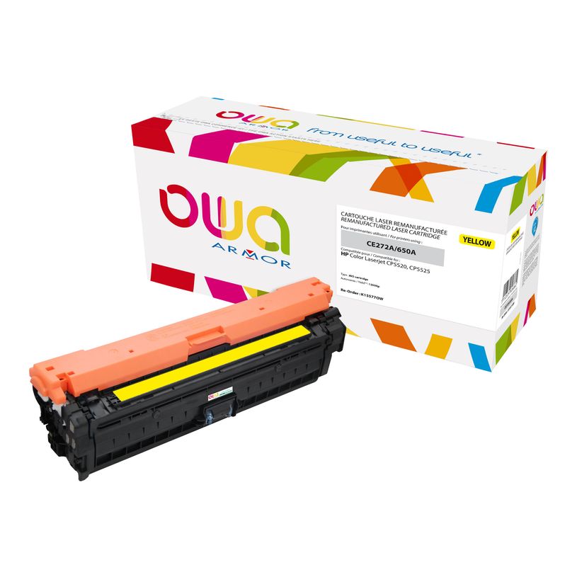 3112539606862-Cartouche laser remanufacturée HP 650A - jaune - Owa-P_79410791_1-0