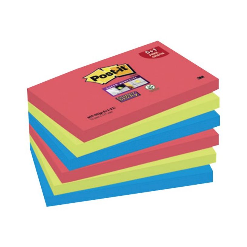 0051141401478-Pack Promo Notes Super Sticky Post-it Bora Bora - 76 x 127 mm-P_79410965_1-0