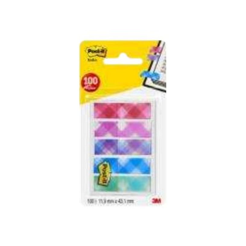 4054596003866-Marque-pages Post-it Etroits collection "Vichy" - Lot 5 x 20-P_79410977_1-0