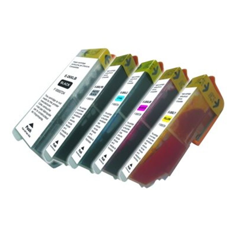 3584770896058-Cartouche compatible Epson 26XL Ours polaire - pack de 5 - noir x2, cyan, magenta, jaune - -P_79410991_1-0