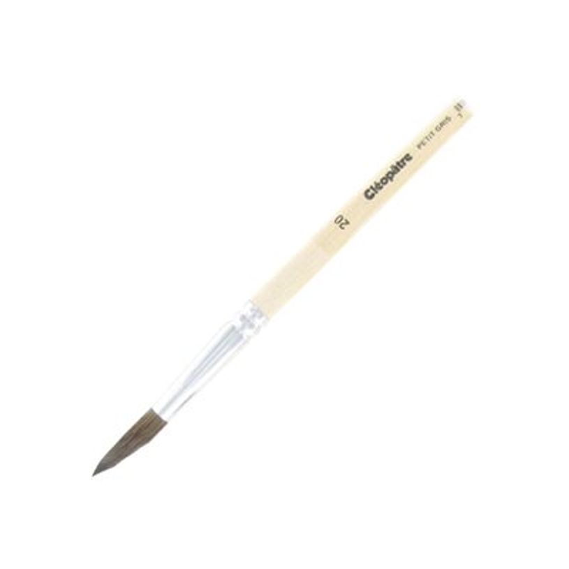 3134725009820-Cléopâtre - Pinceau rond - petit gris - N°20-P_79411011_1-0