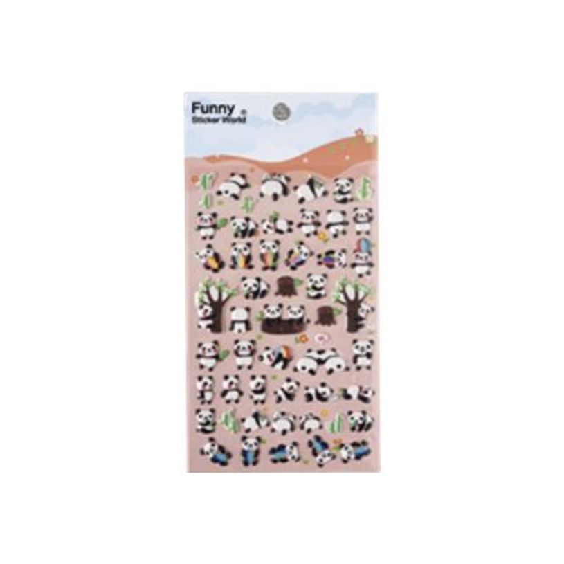 3108726098909-Oberthur Funny - stickers - pandas-P_79411197_1-0