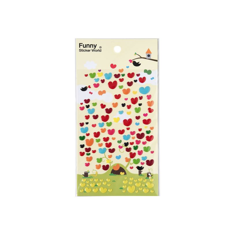 3108726098923-Oberthur Funny - stickers - cœurs-P_79411199_1-0