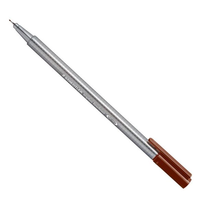 4007817334379-STAEDTLER triplus 334 - Feutre fin - 0.3 mm - marron van dyck-P_79411286_1-0