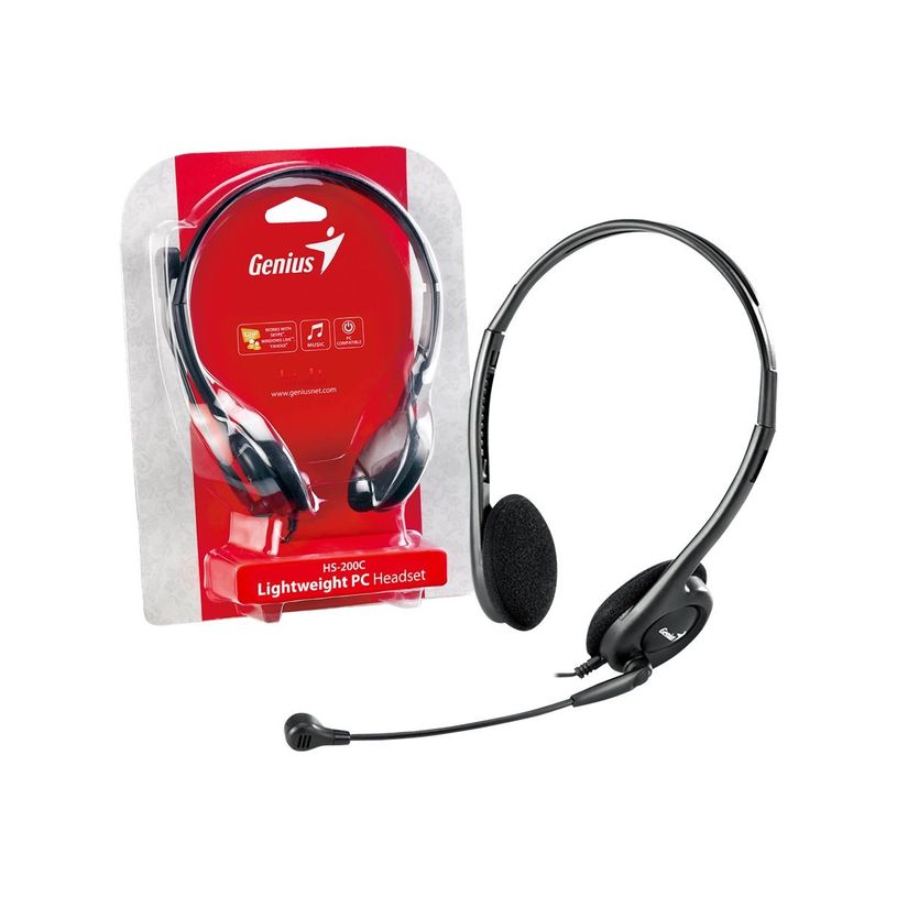 4710268235439-Genius HS-200C - Casque filaire avec micro - gris-P_79411430_1-0