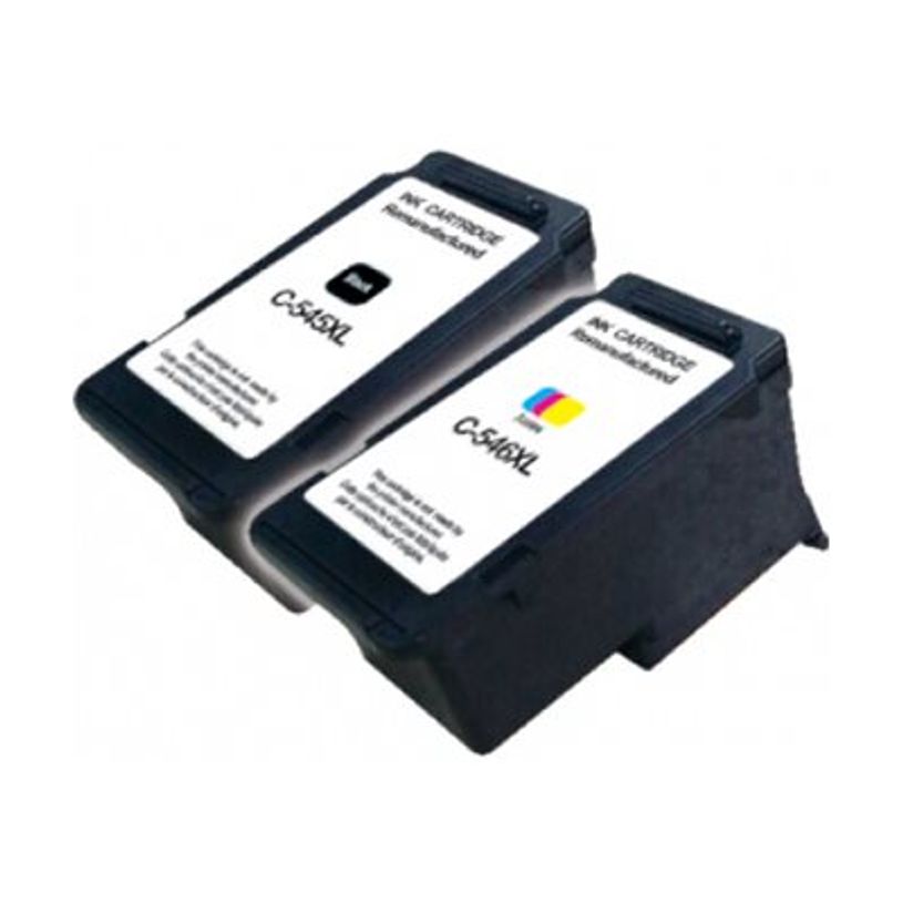 3584770896027-Cartouche remanufacturée Canon PG-545XL/CL-546XL - pack de 2 - noir, cyan, magenta, jaune -P_79411540_3-3