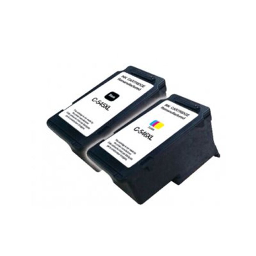 3584770896027-Cartouche remanufacturée Canon PG-545XL/CL-546XL - pack de 2 - noir, cyan, magenta, jaune -P_79411540_5-6