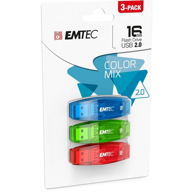 3126170122988-EMTEC Color Mix C410 - pack de 3 clés USB - 16 Go-P_79411608_4-0